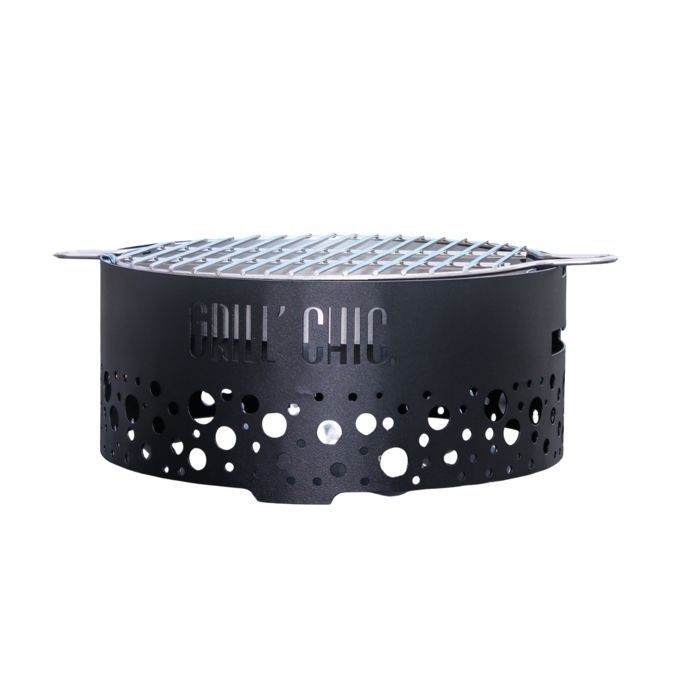 Barbecue Ptit Grill Acier Noir