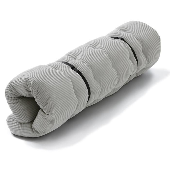 Materasso futon - 160x200 cm - Bananair - Grigio chiaro