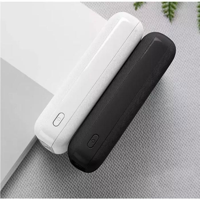 Batterie Externe 5000mah Power Bank Charge Rapide avec 2 ports USB Blanc