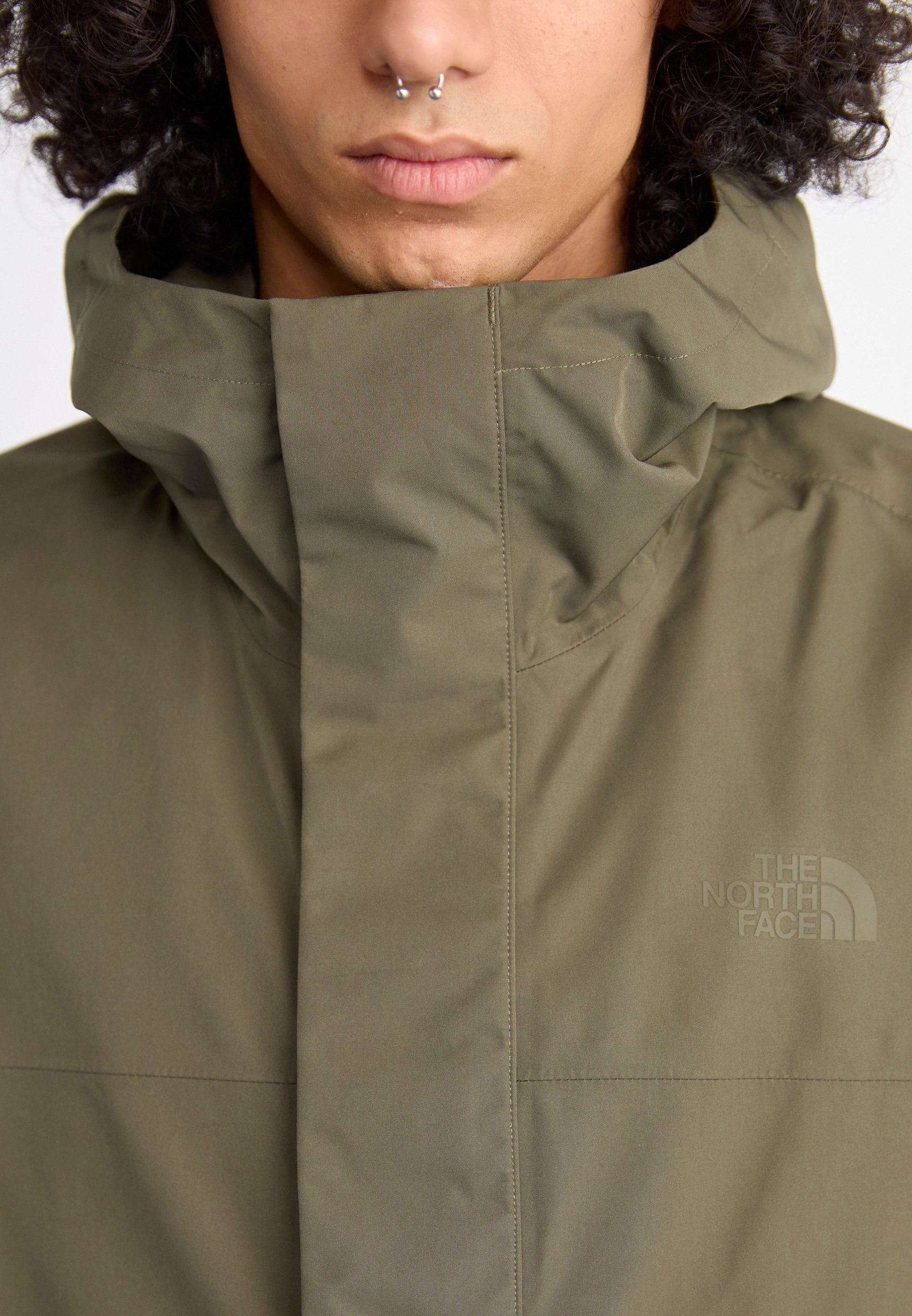 The North Face NUKABIRA RAIN SHELL - Waterdichte jas - nieuwe taupegroene kleur