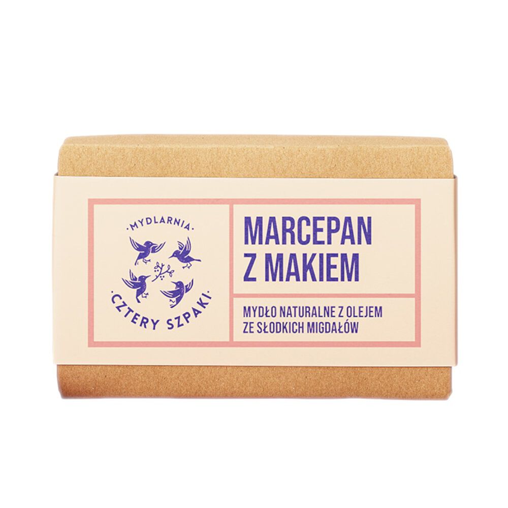 Cztery Szpaki Mydlarnia marcipan z makovimi semeni