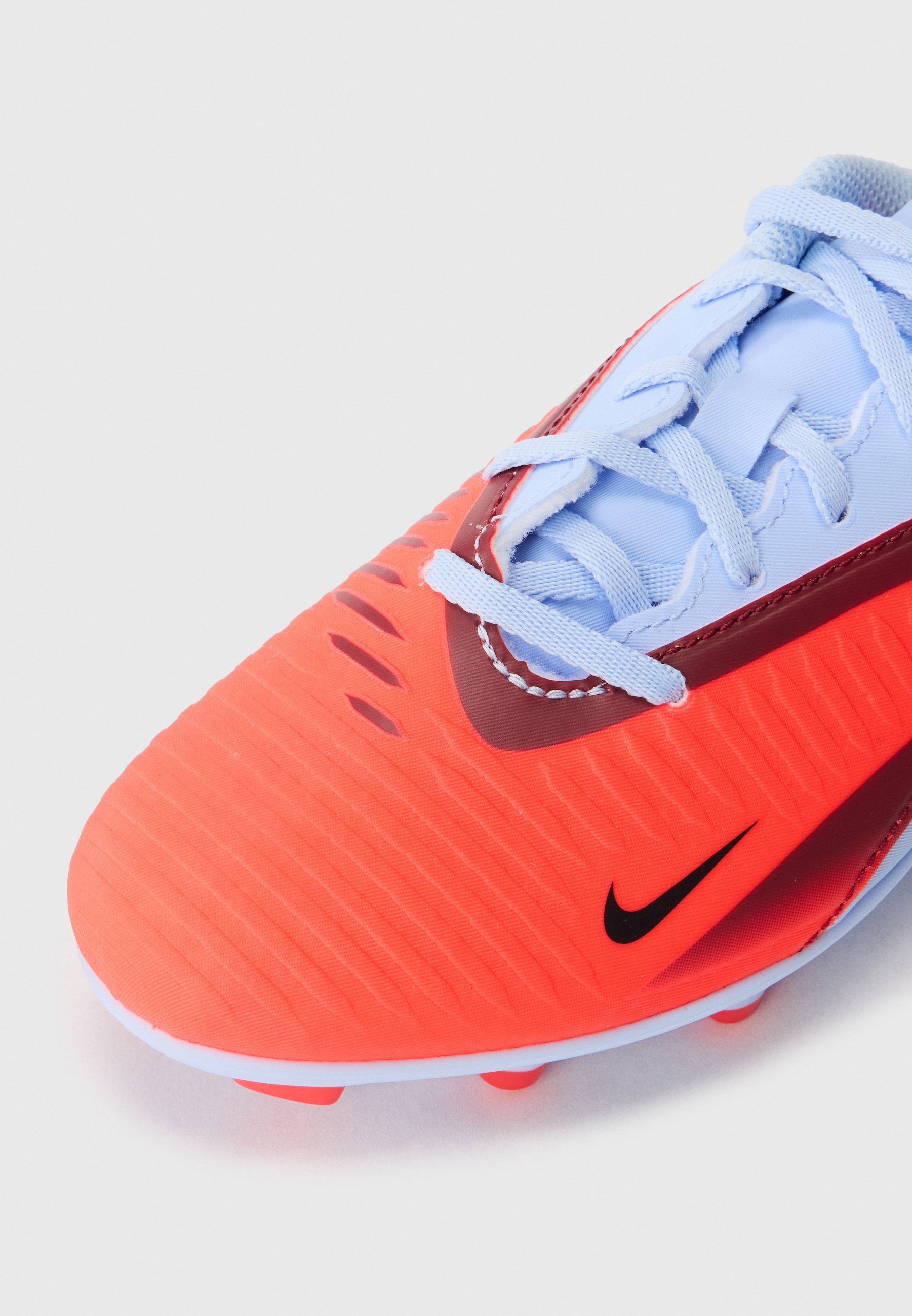 Nike Performance PHANTOM 6 LOW UNISEX - Voetbalschoenen voor stevige ondergrond - koningsblauw/karmozijnrood/zwart