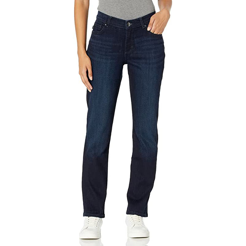 Jeans Lee da donna petite a gamba dritta, vestibilità comoda