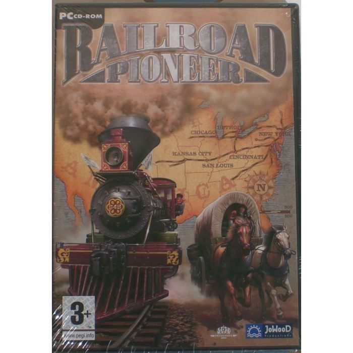 Railroad pioneer - Jeu PC Simulation - Stratégie - PC - Standard - Français - DVD