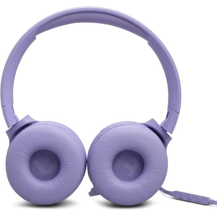 Bedrade hoofdtelefoon - JBL Tune 520 C - USB-C - Hi-Res Audio - Paars