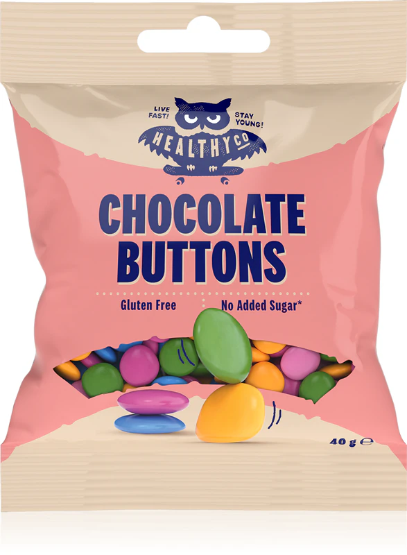 Botões de chocolate HealthyCo