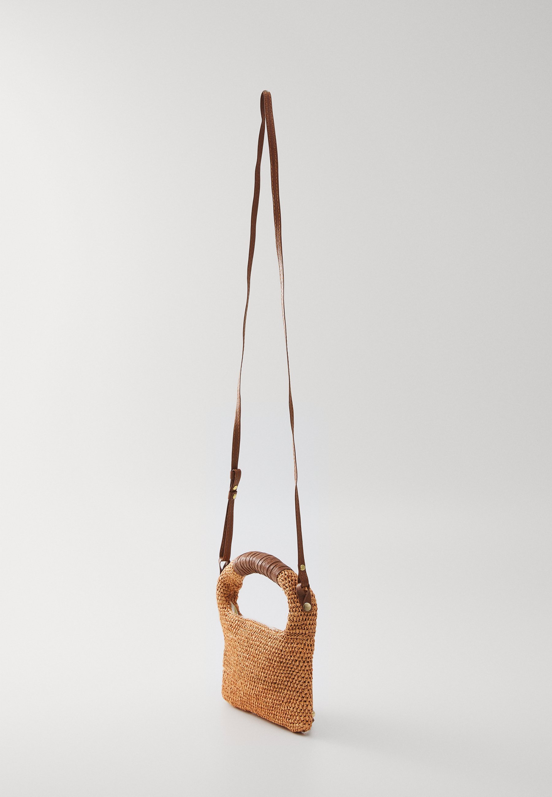Sac à main bandoulière Sensi Studio Mini - Beige uni/camel