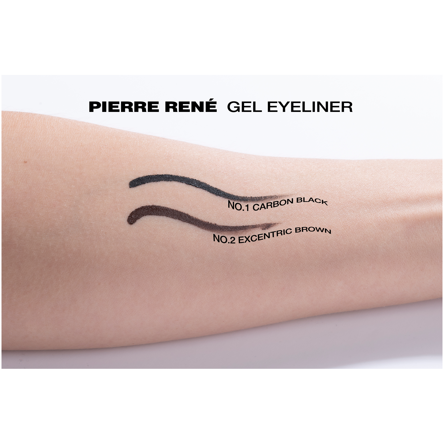 Črtalo za oči Pierre Rene 2,5 ml, gel, črna
