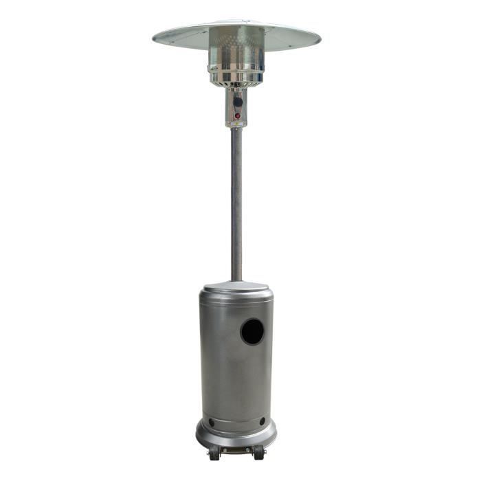 Aquecedor de pátio a gás de 13 kW com rodas - Warm Tech