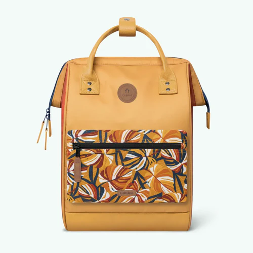 Cabaia Kilifi Adventurer Medium Rugzak, Donkergeel