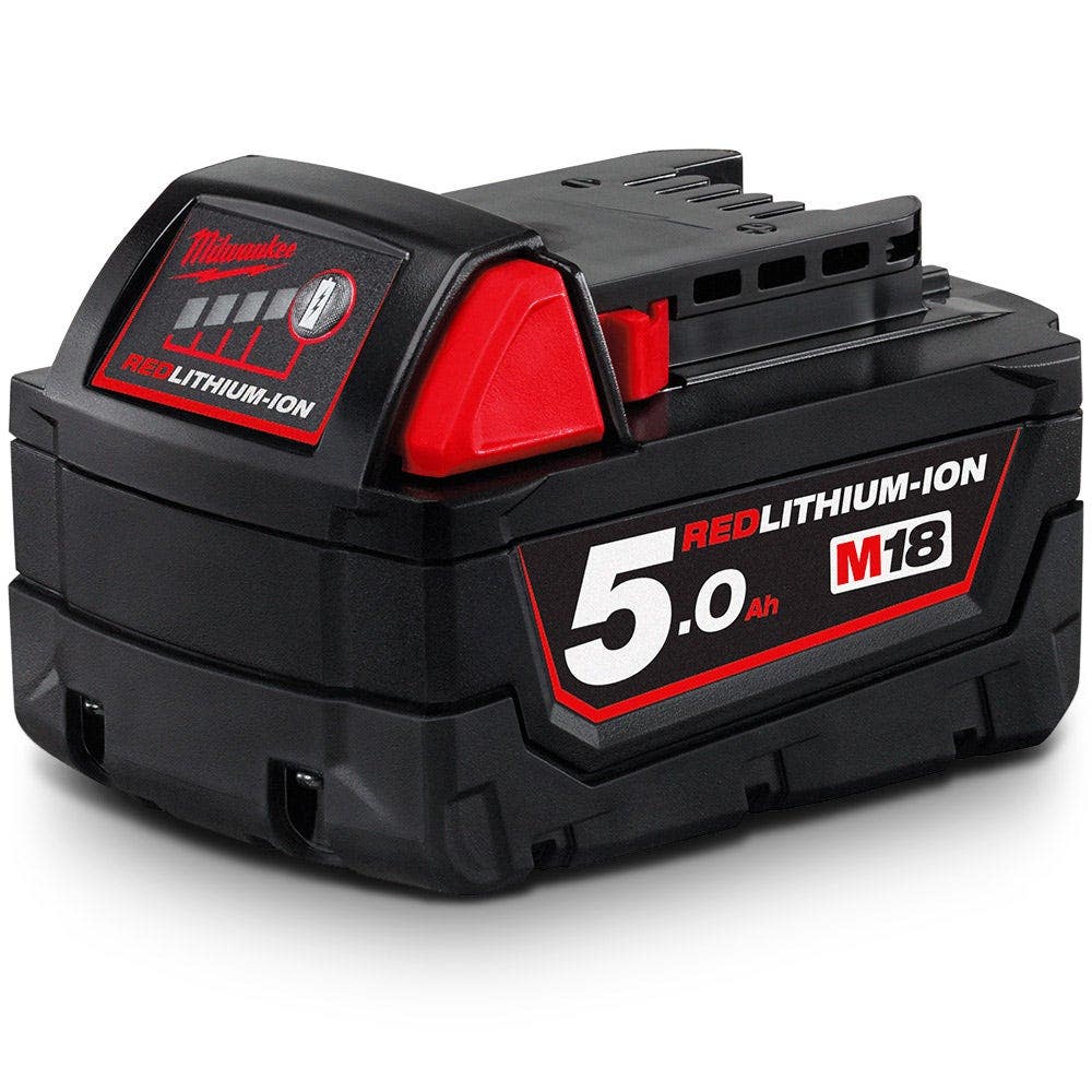 Pacote de baterias sem escova MILWAUKEE FUEL™ de 18 V, 2 peças, 1 x 2,0 Ah/2 x 5,0 Ah ONE-KEY™ M18ONEPP2B2-502C