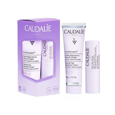 Caudalie Duo krema za ruke i ruž za usne Vinotherapist 30 ml 30 ml