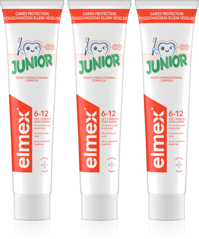 Elmex Junior tandpasta voor kinderen van 6-12 jaar