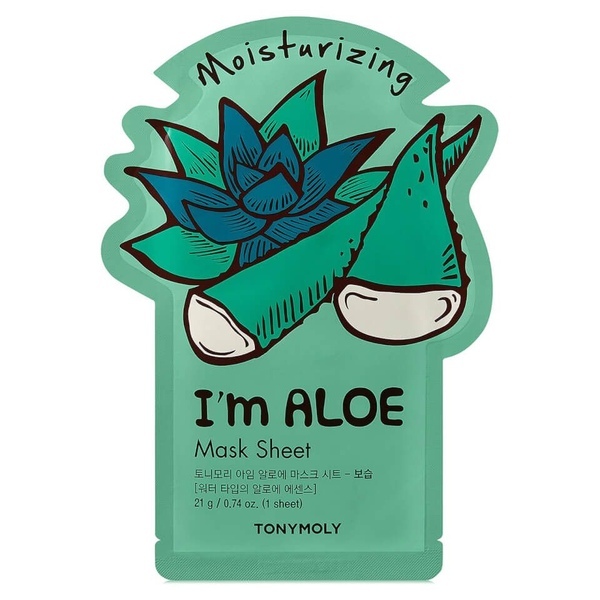 Mascarilla hidratante en lámina Tonymoly I'm Aloe