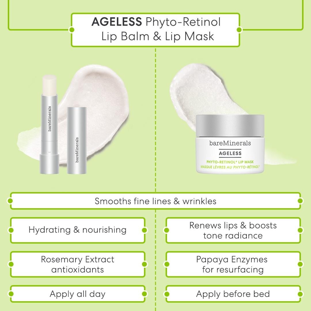 bareMinerals Masque Lèvres au Phyto-Rétinol