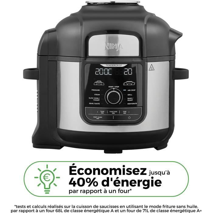 Multicooker NINJA - Foodi Max OP500EU - Capacità 7,5 litri - 9 programmi di cottura - 1760 W