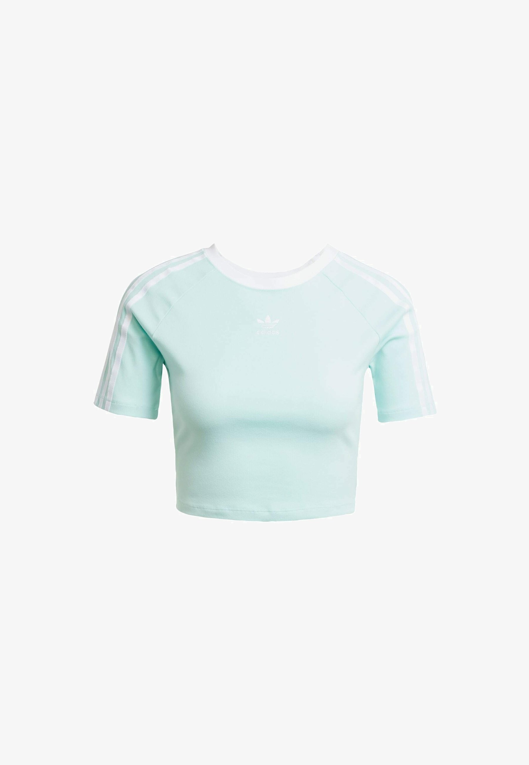 adidas Originals 3-STRIPES BABY - T-shirt met print - semi-flash aqua