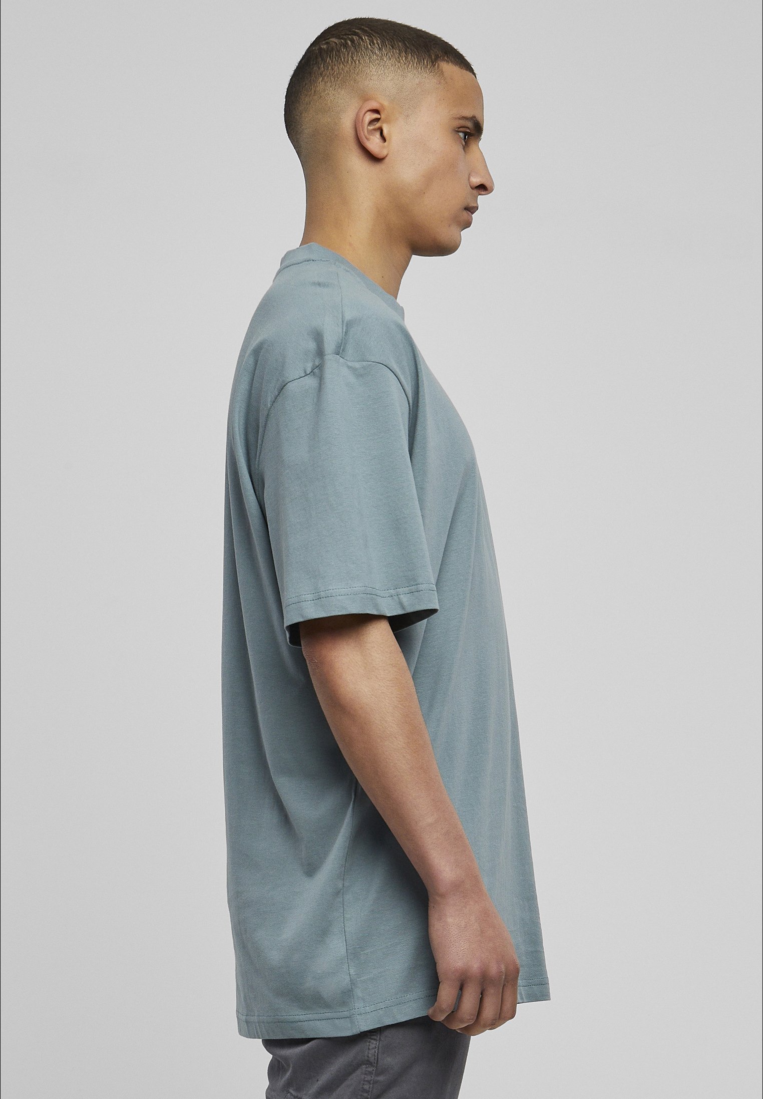 Urban Classics T-shirt lunga - T-shirt basic - blu polvere