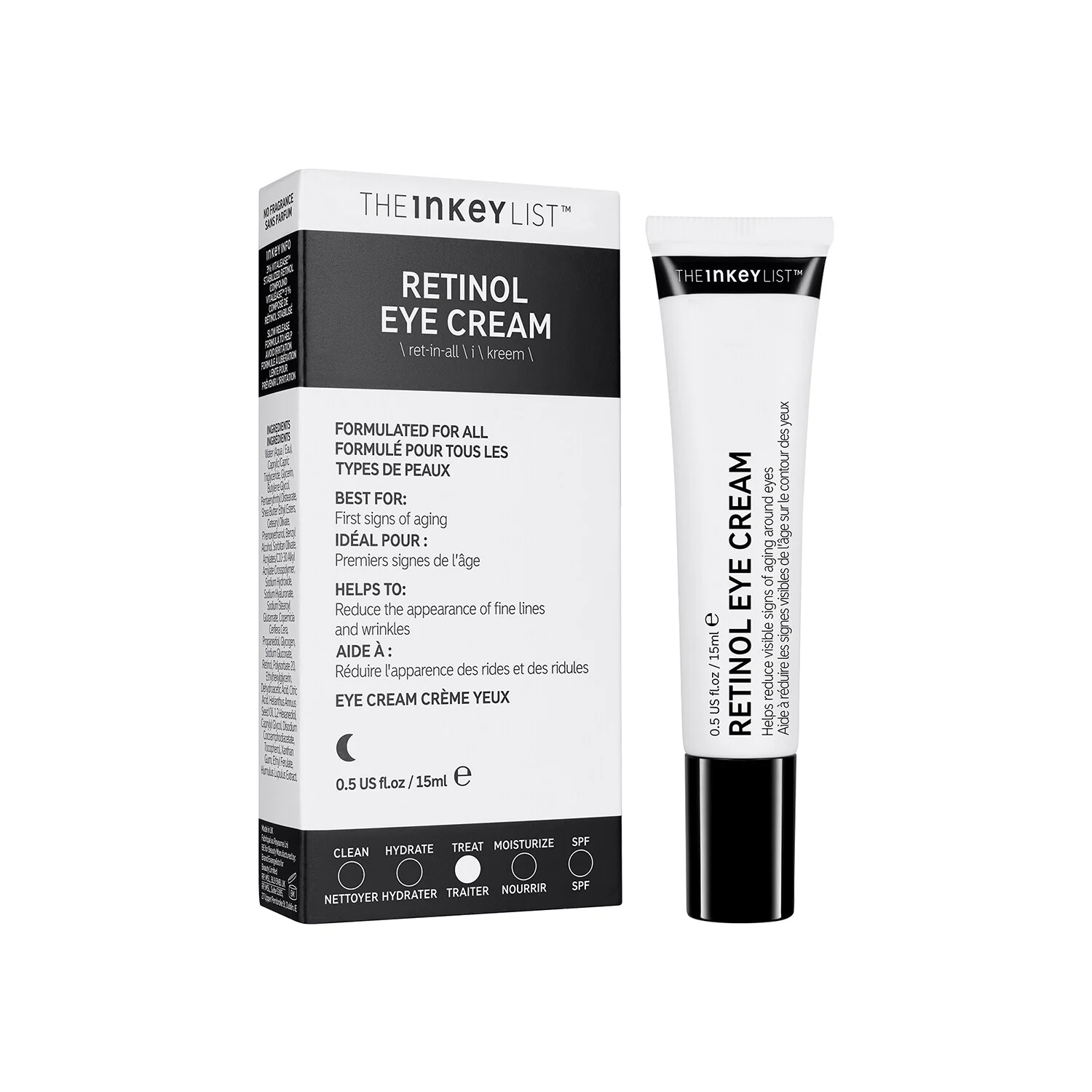 Krem pod oczy z retinolem przeciwstarzeniowy