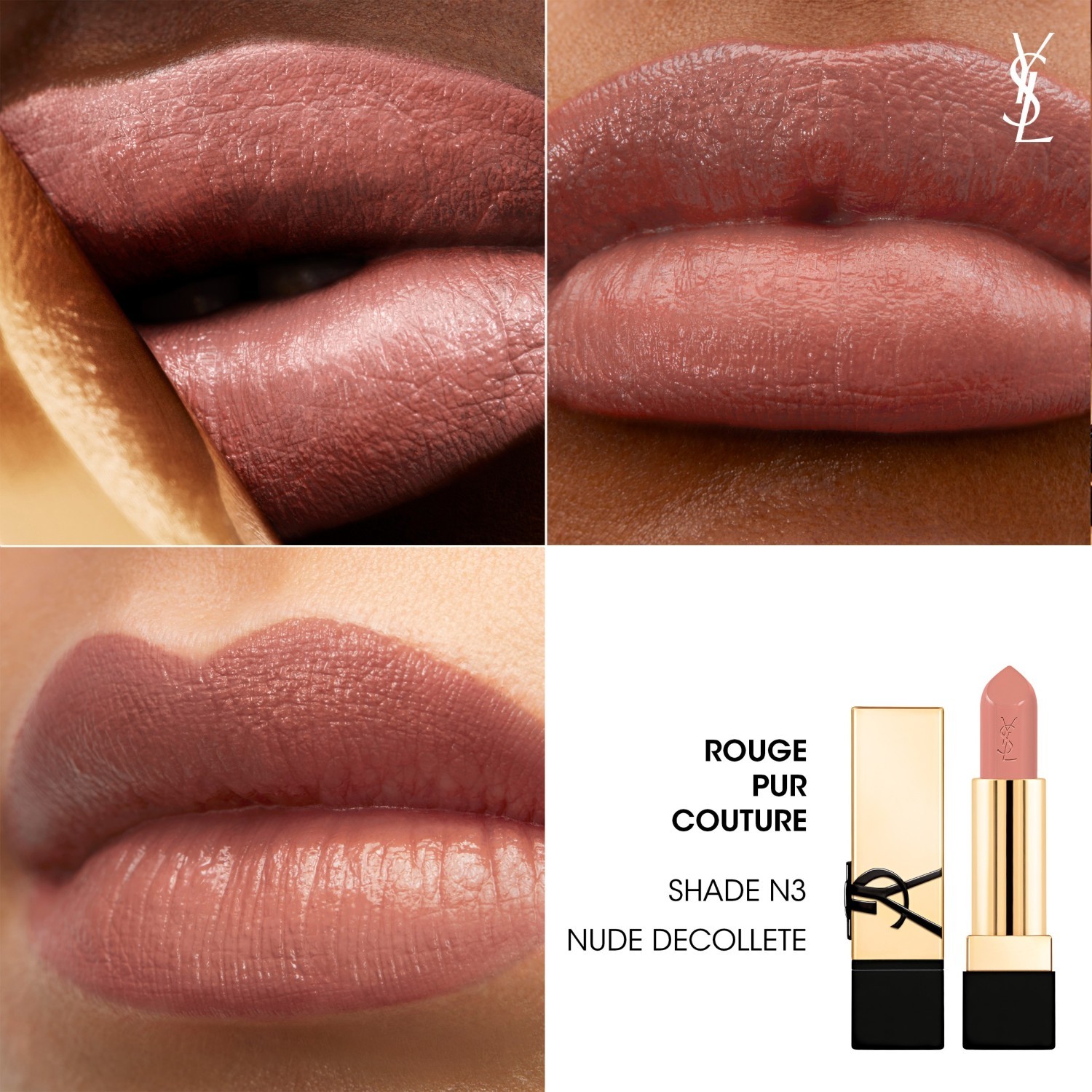 Yves Saint Laurent lūpų dažai Musthaves Rouge Pur Couture - 3,8 g