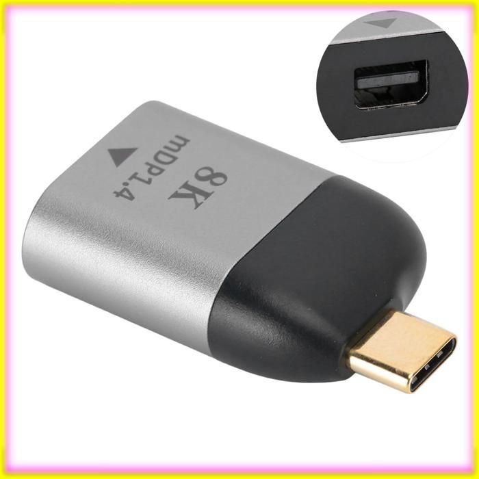 keenso Type-C to Mini DP Type-C Adapter - 4K Output Adapter for // OS X Systems and Projectors