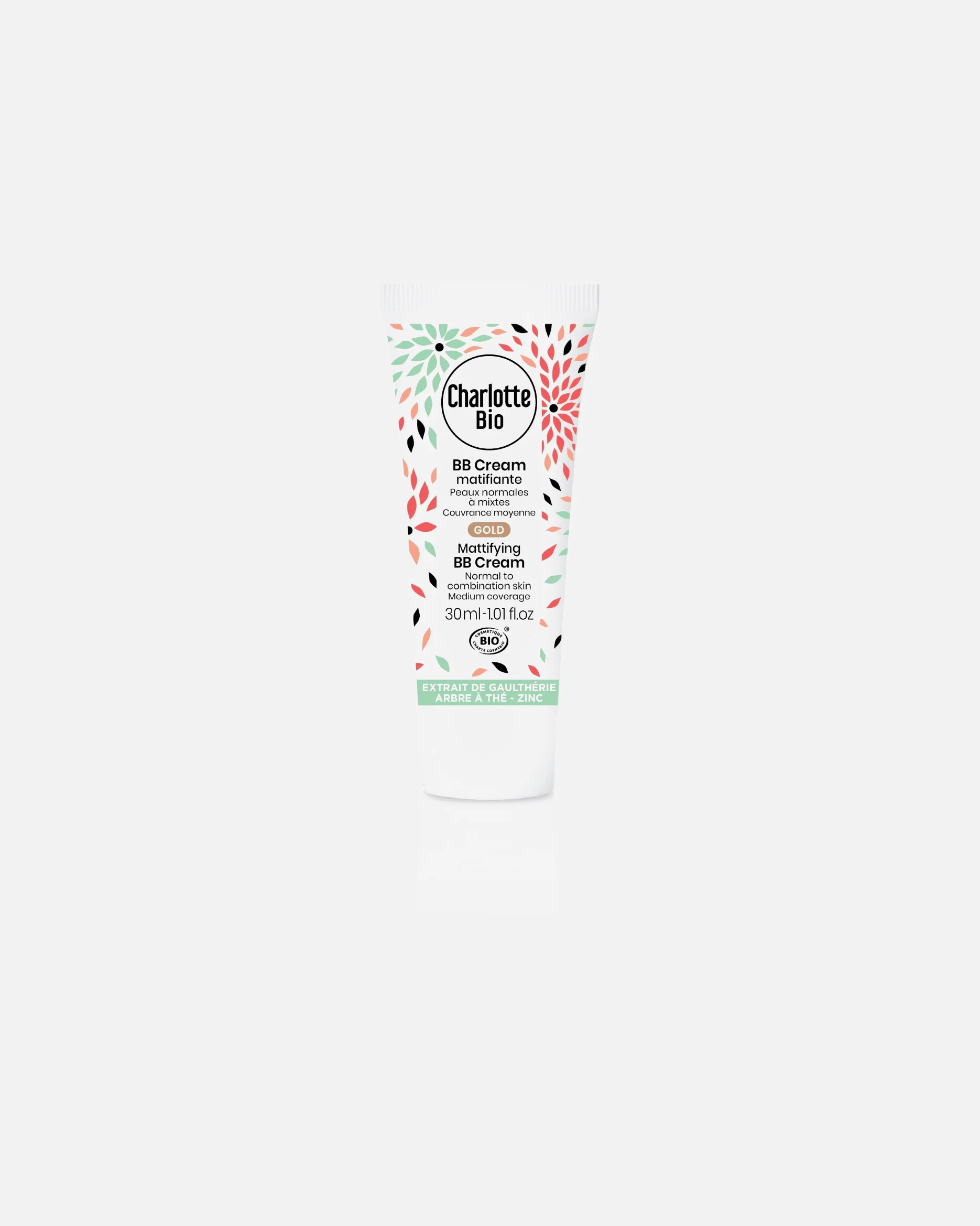 Charlotte Bio BB cream matifiante nude- peaux mixtes