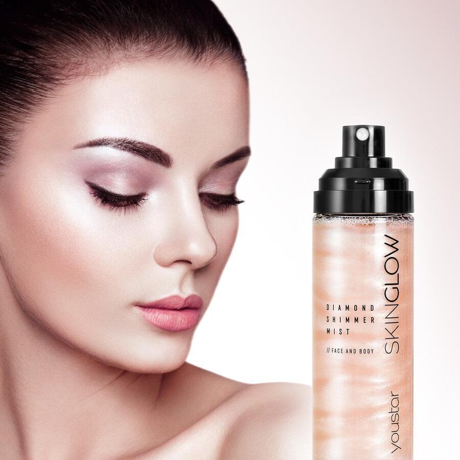 Fixačný sprej na oči Youstar Kajal/Eyeliners Skinlow Shimmer Mist - 100 ml