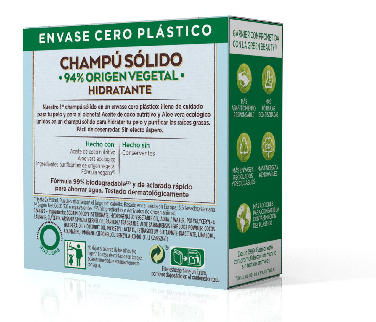 Trdi šampon z organskim kokosom in aloe vero Trdi šamponi