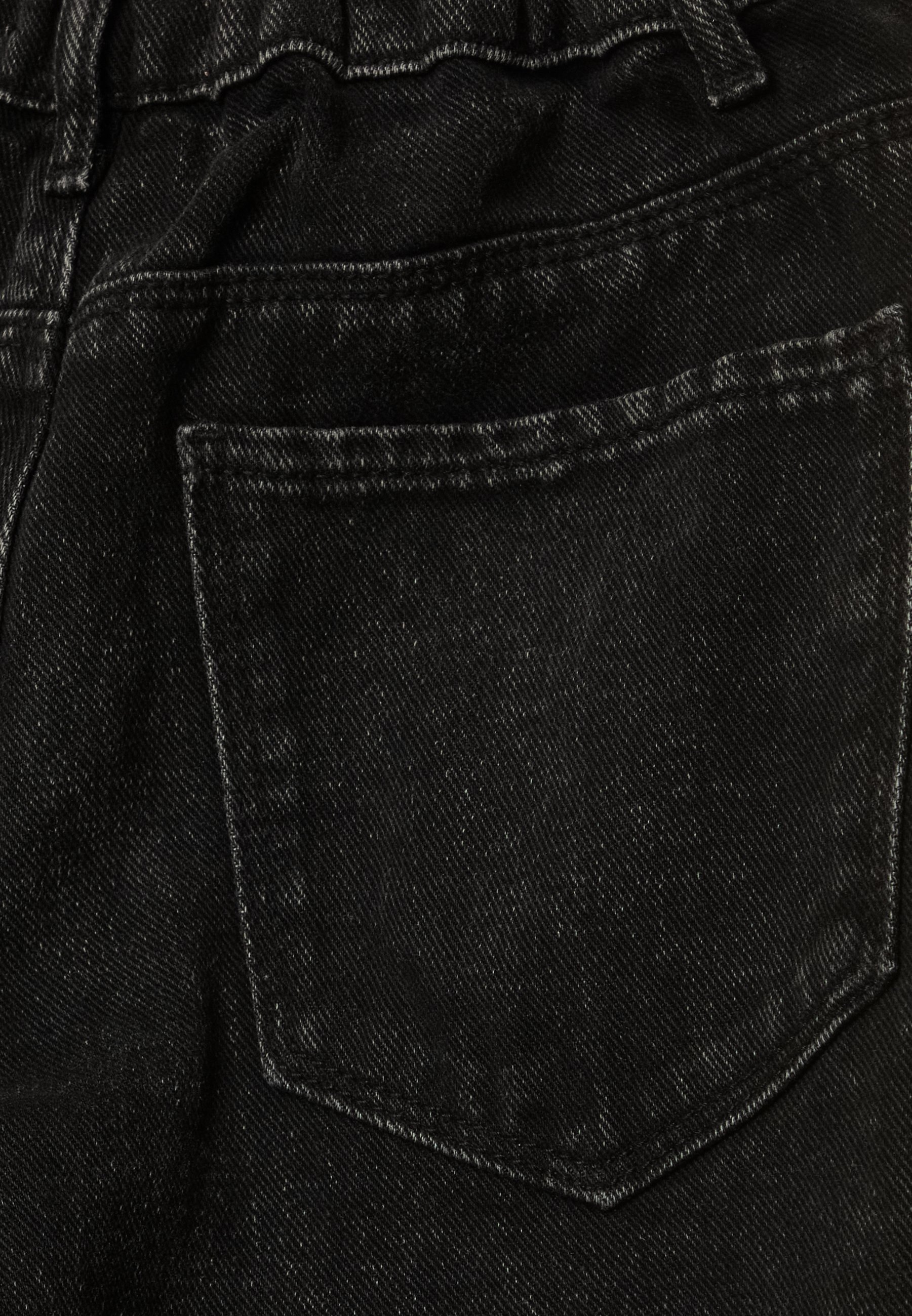 ONLY GIRLS KOGCOMET WIDE - Bootcut-Jeans - gewaschenes Schwarz