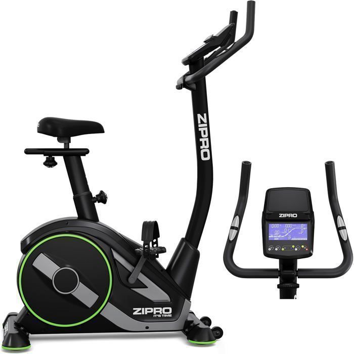 Cyclette ZIPRO - Rave - 32 livelli di resistenza - 11 programmi - Connettività Bluetooth