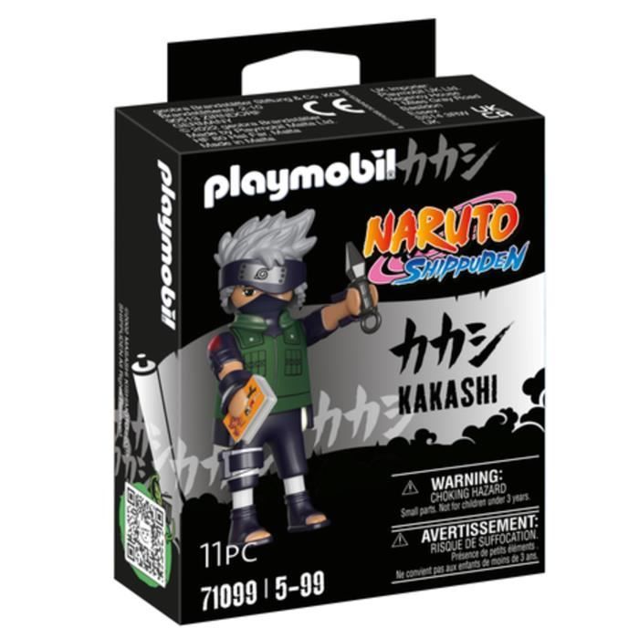 PLAYMOBIL - 71099 - Kakashi - Naruto Shippuden - 8 stuks - Meerkleurig - Gemengd