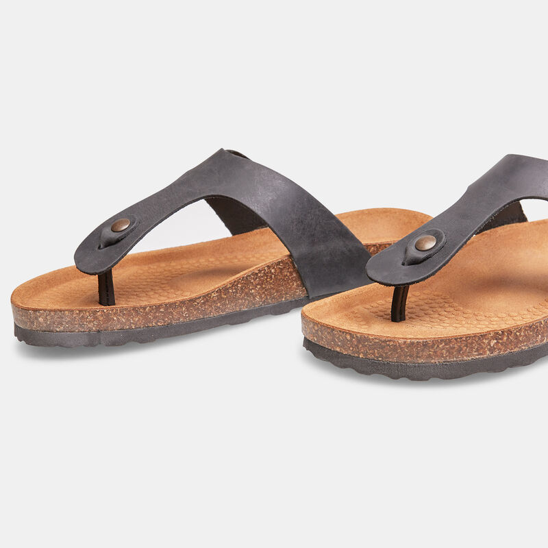 Herrflip-flops i nubuck