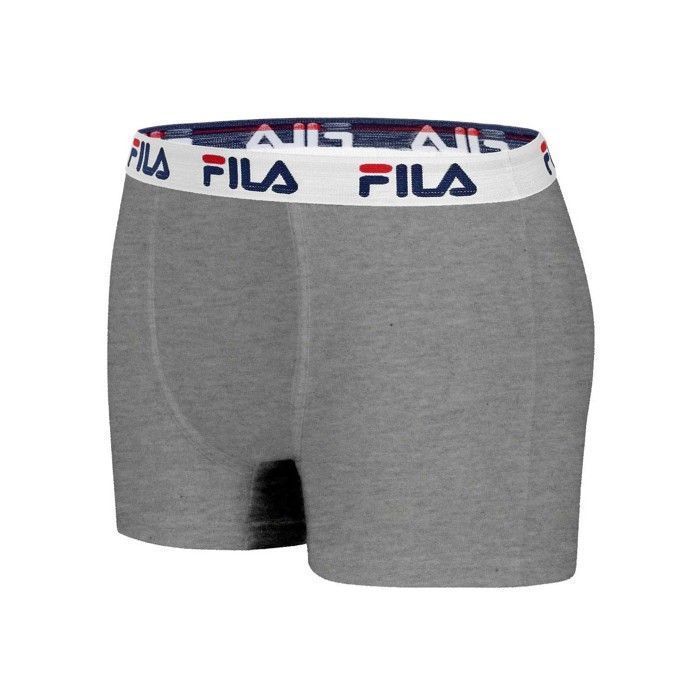 Cuecas Boxer Masculinas Fila - Cinza (Pacote com 4)