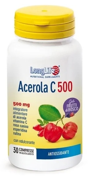 LONG LIFE Longlife Acerola C500 Frut Bos