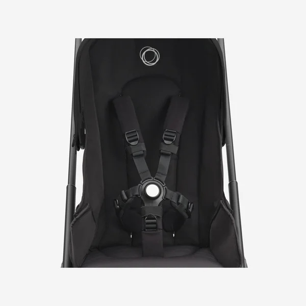 Bugaboo Dragonfly kinderwagenset Midnight Black/Midnight Black/Black