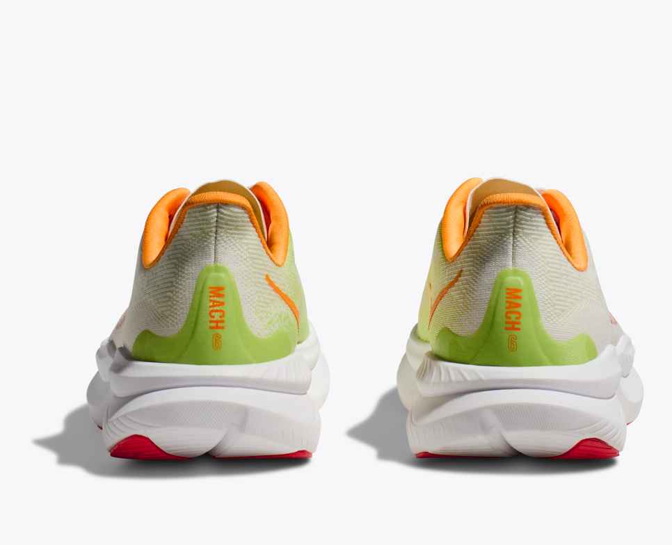 HOKA Mach 6 Wit / Sla