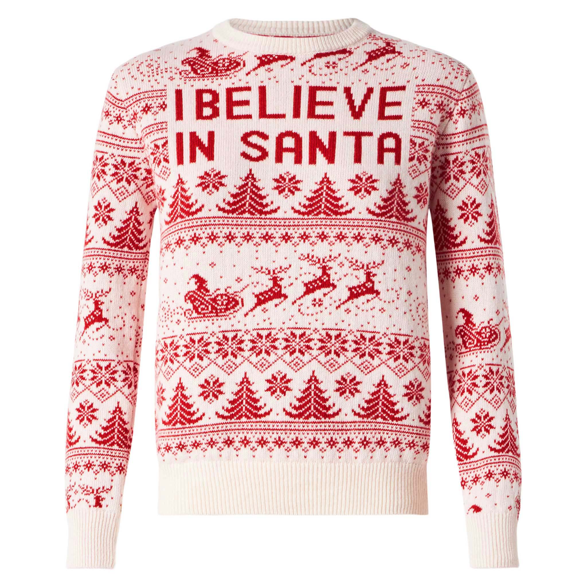 Damenpullover mit Weihnachtsmotiv