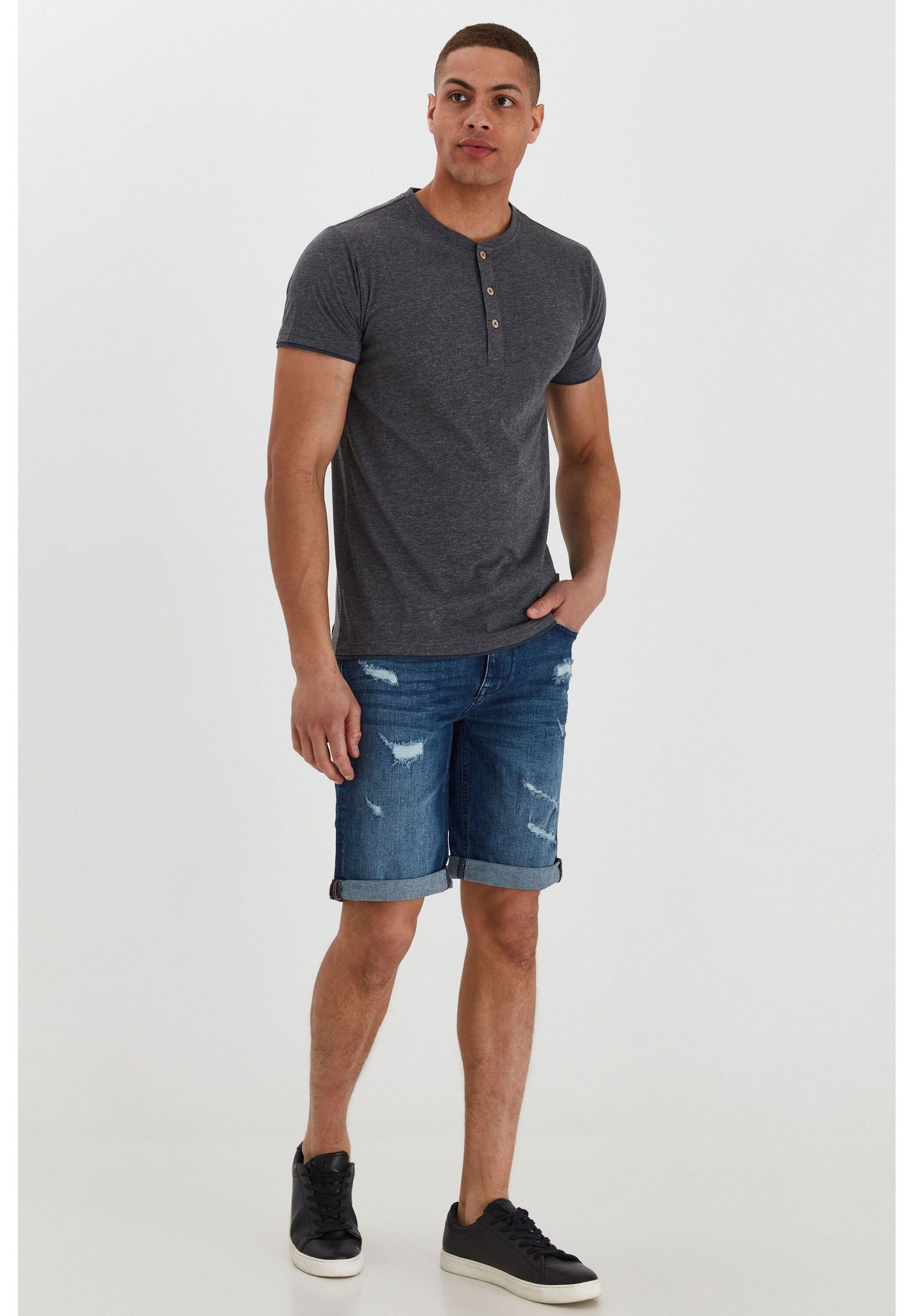 Short en jean Blend BHDENIZ - denim foncé