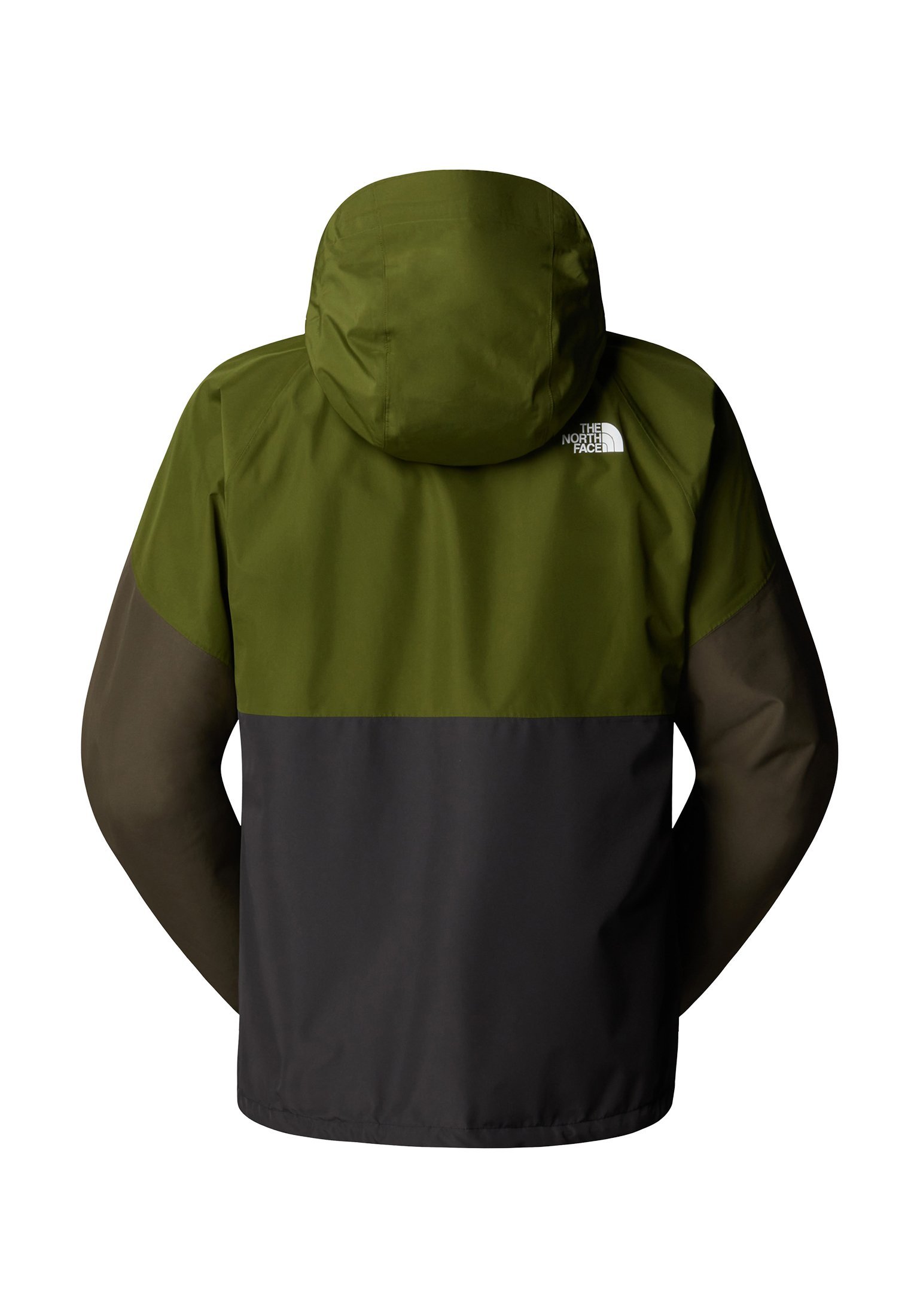 The North Face LIGHTNING ZIP-IN jope - asfalthall, metsamaa