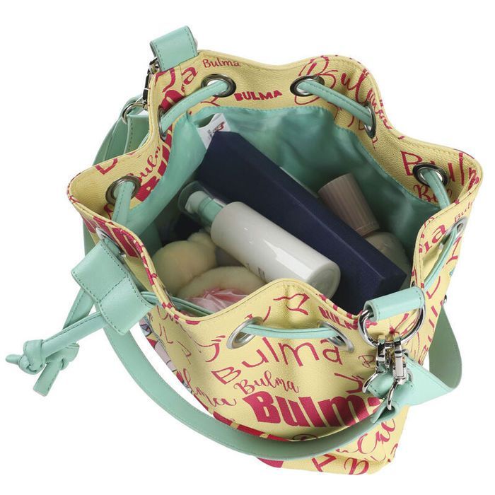 Sac bandoulière enfant - Cyp Brands - Dragon Ball - Bulma - Jaune - Compact - Zippée