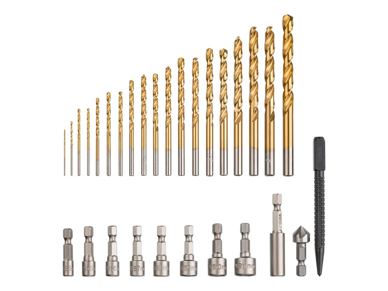 Conjunto de brocas e pontas de chave de fenda PARKSIDE®, 75 peças