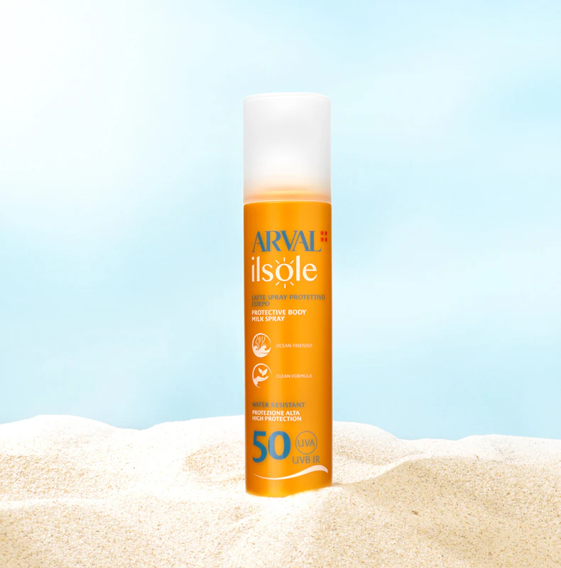 Arval IlSole Beschermende Bodymelk Spray SPF 50 beschermende bodymelk spray
