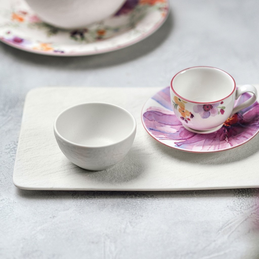 Villeroy & Boch taisnstūra daudzfunkcionāls šķīvis, Rock blanc modelis - 1 gab.