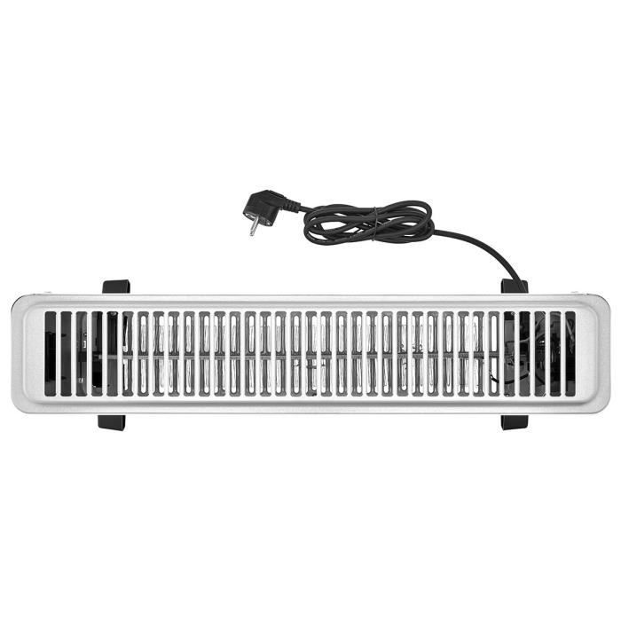 Calefactor eléctrico de convección OCEANIC de 2000 W - 3 niveles de potencia - Portátil - Blanco