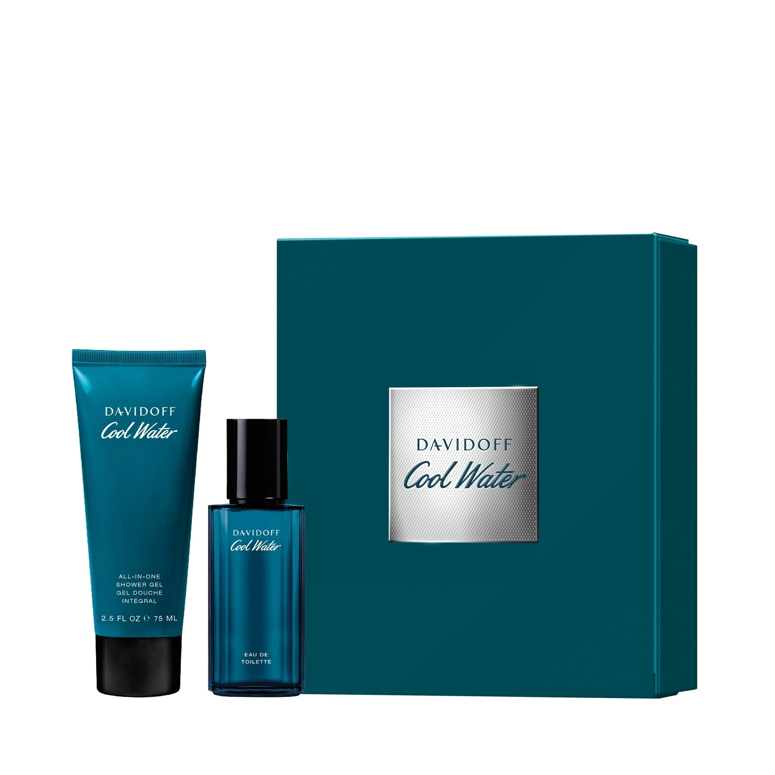 Cool Water COFANETTO REGALO Davidoff Cool Water - Cofanetto Profumo Uomo, Eau de Toilette
