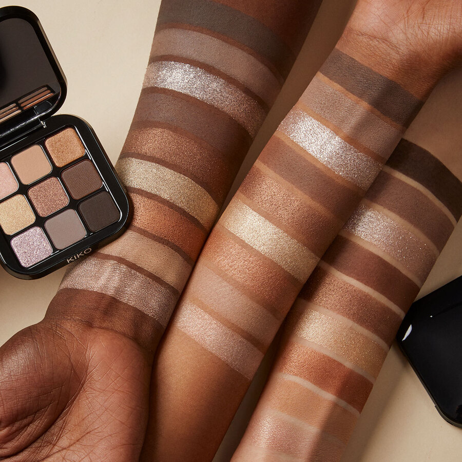 NOVA GLAMOUR PALETA SJENILA ZA OČI S VIŠE ZAVRŠNE OBRADE 01 Zemljani tonovi