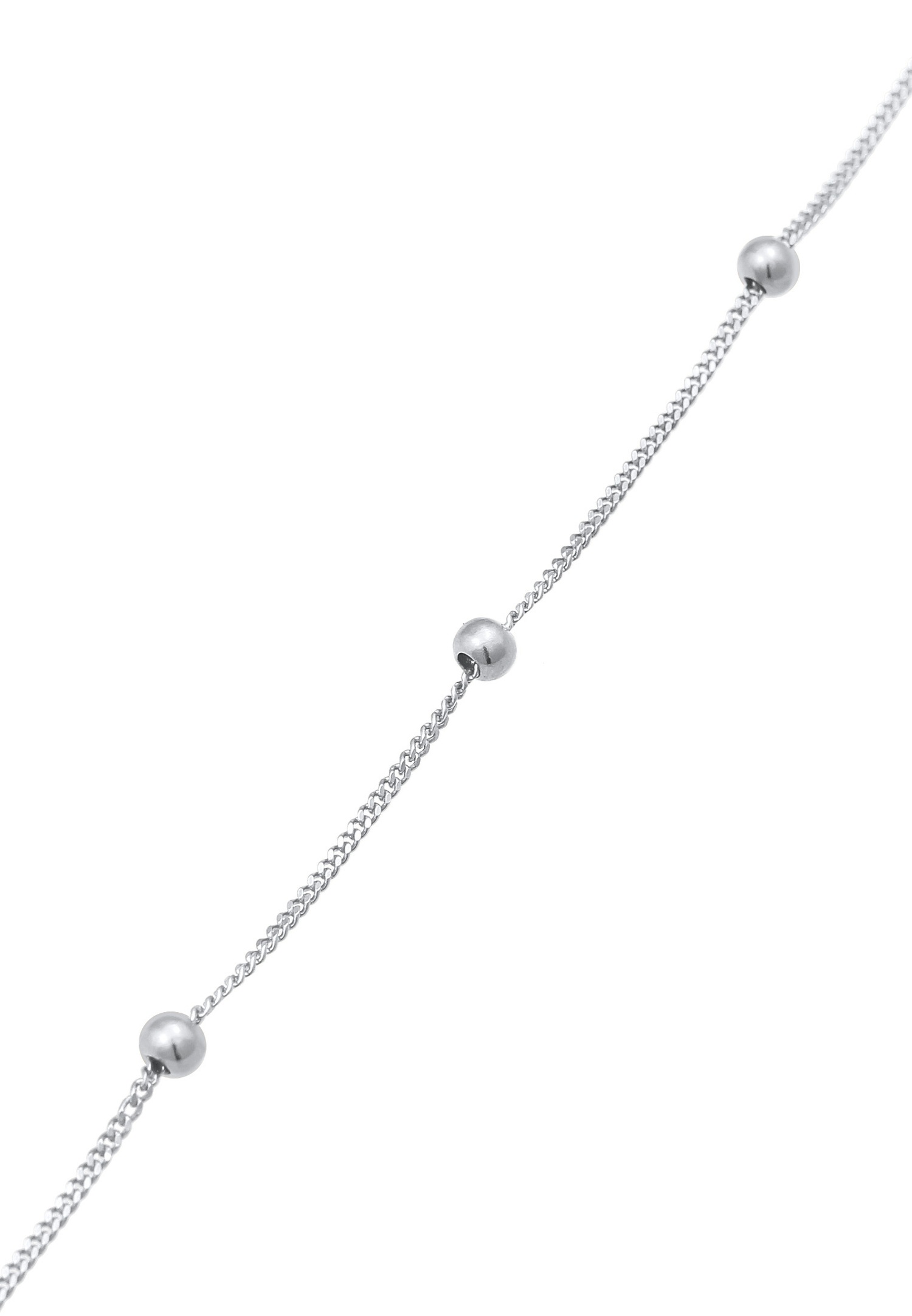 Elli Pendentif femme Choker plaque Boho poli en argent sterling 925