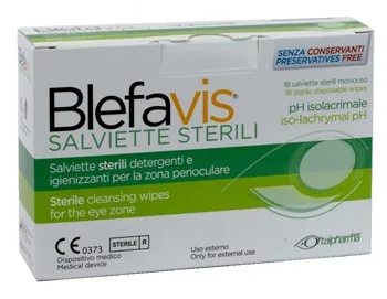 Lingettes stériles Blefavis, 18 unités