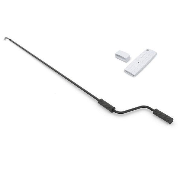 Folding arm awning with motor