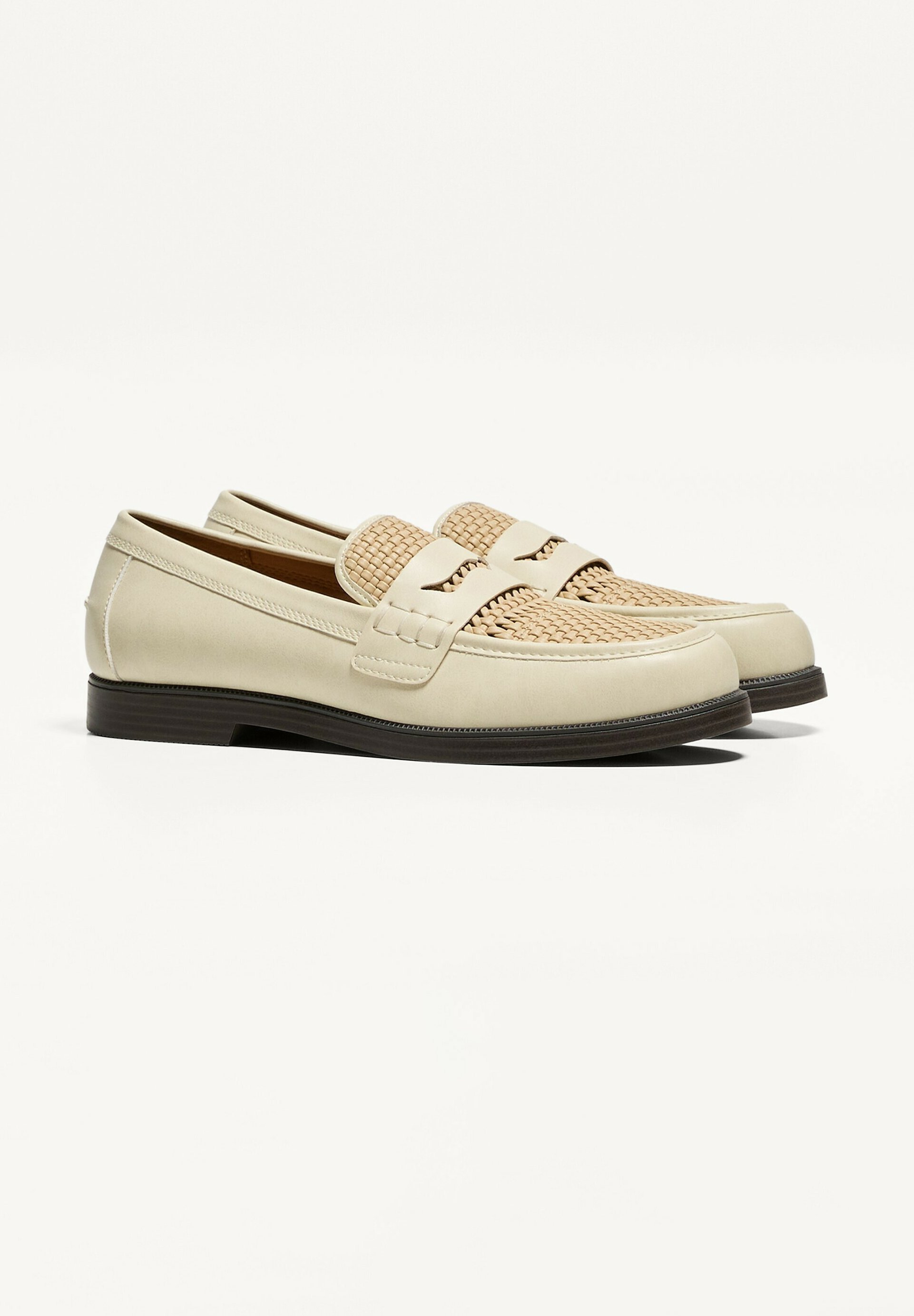 Bershka instappers - beige
